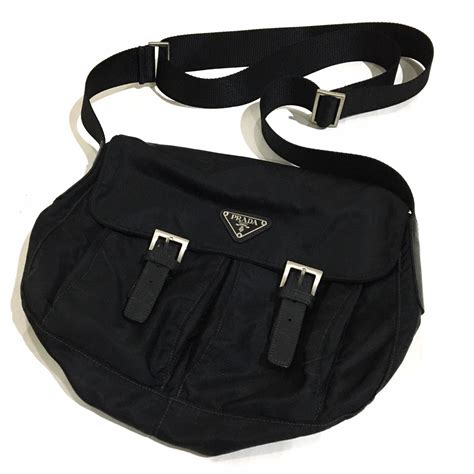 prada tessuto nylon crossbody|Prada nylon shoulder bag.